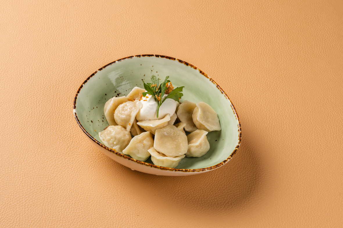 Пельмени из трех видов мяса отварные