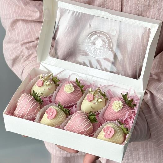 Клубника в шоколаде "Единорожка"