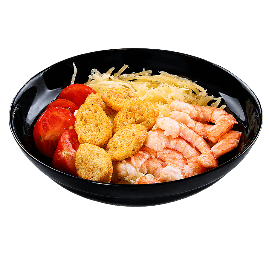 Цезарь с креветками 170гр