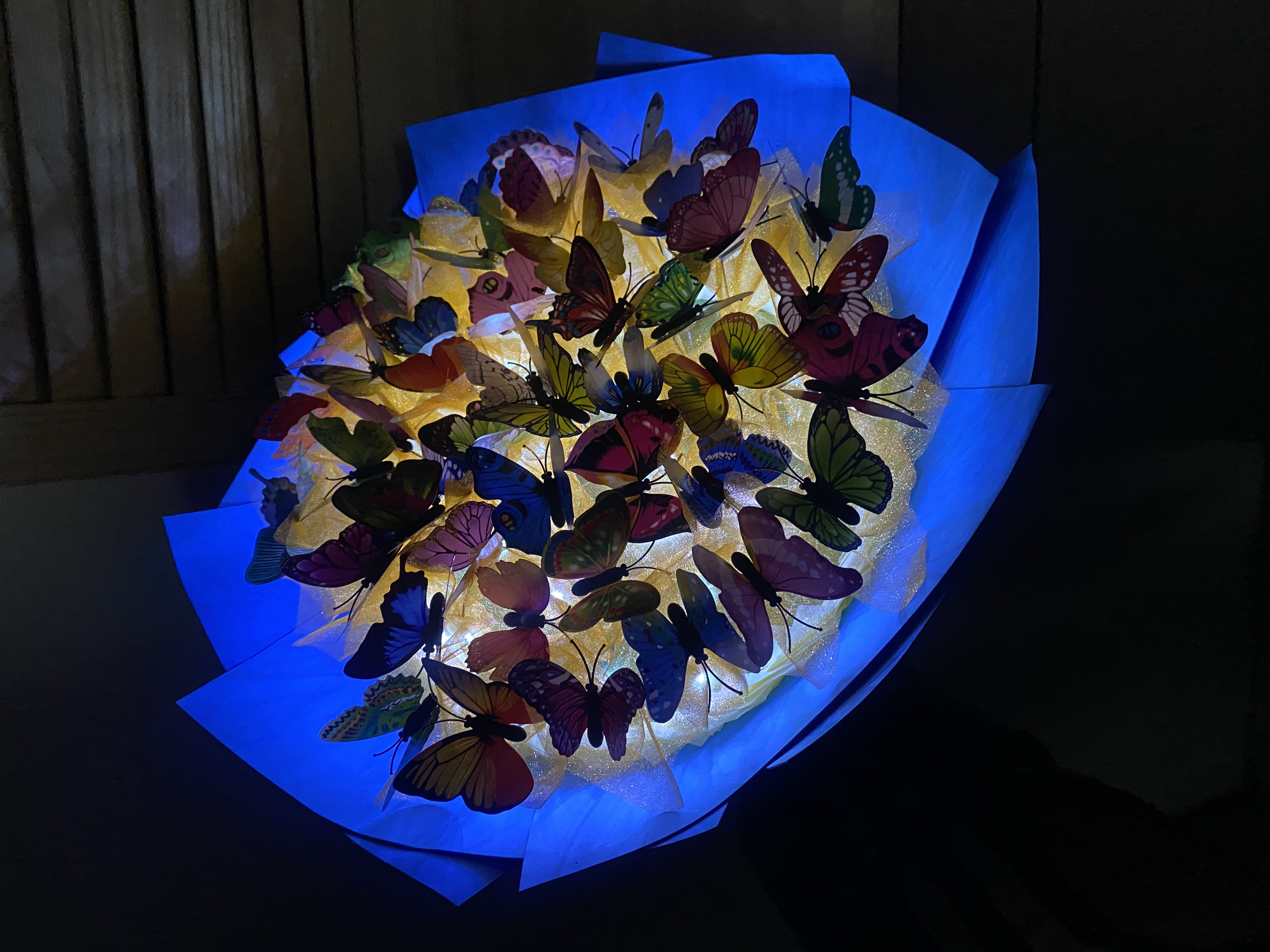 Букет из бабочек