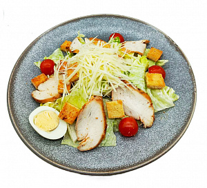 Салат Цезарь с курицей