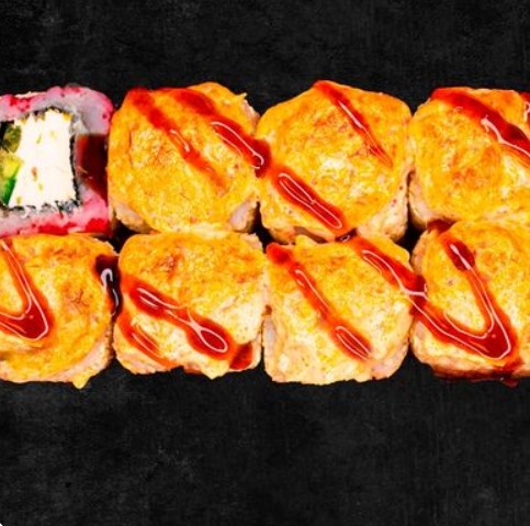 Запечённый с крабом