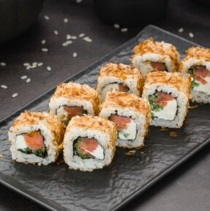 Ролл Бонито с лососем