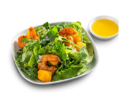 Салат Манго и креветки