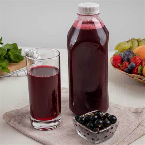 Морс из черной  смородины.