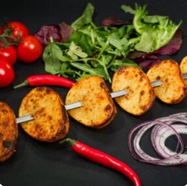 Картофель на углях