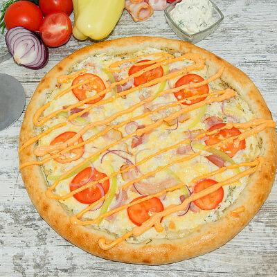 Пицца Спайси Чикен 700гр/31 см