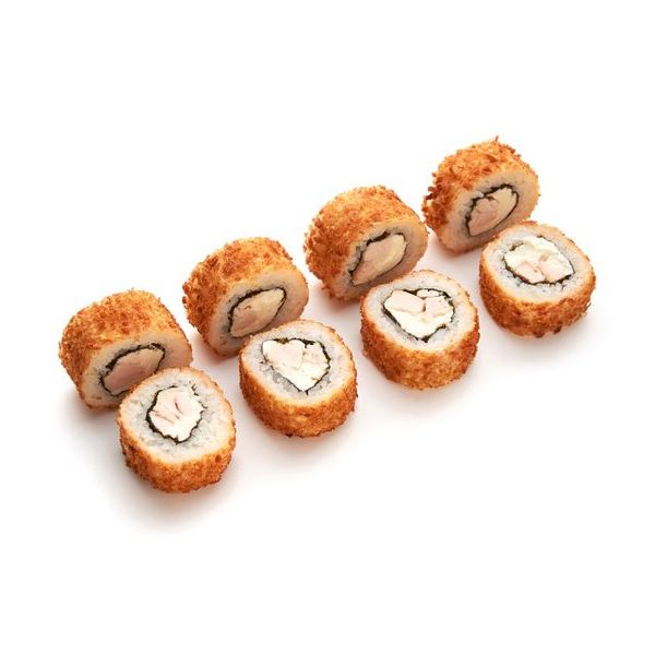 Жареный с курицей 4 шт.