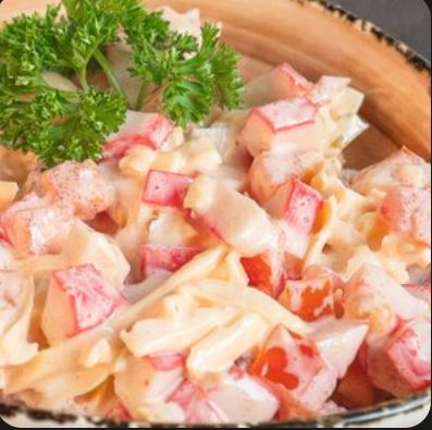 Салат Красное море