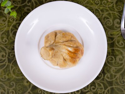 Хинкали жареные с говядиной