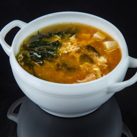 Ким чи с яйцом и тофу