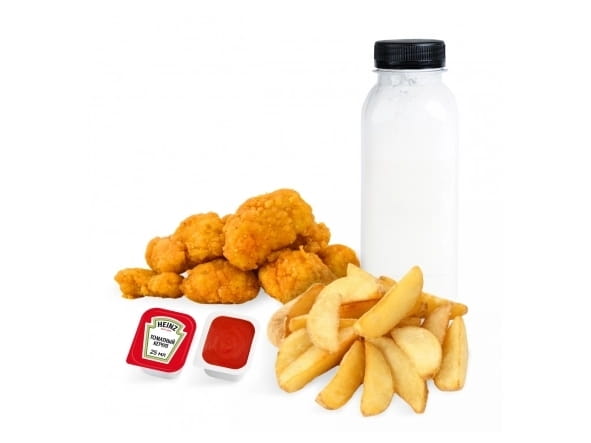 Детский набор с молочным коктейлем