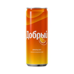 Добрый апельсин 0,33 л.