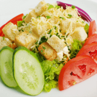 Домашний салат с курицей
