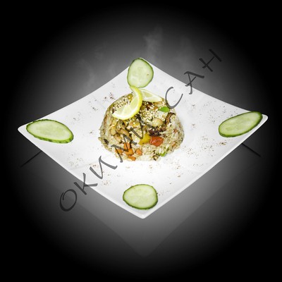 Жареный Рис с морепродуктами