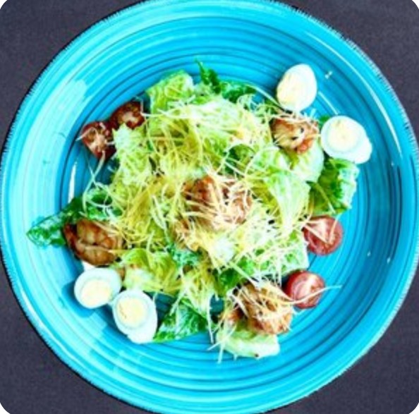 Цезарь с курицей