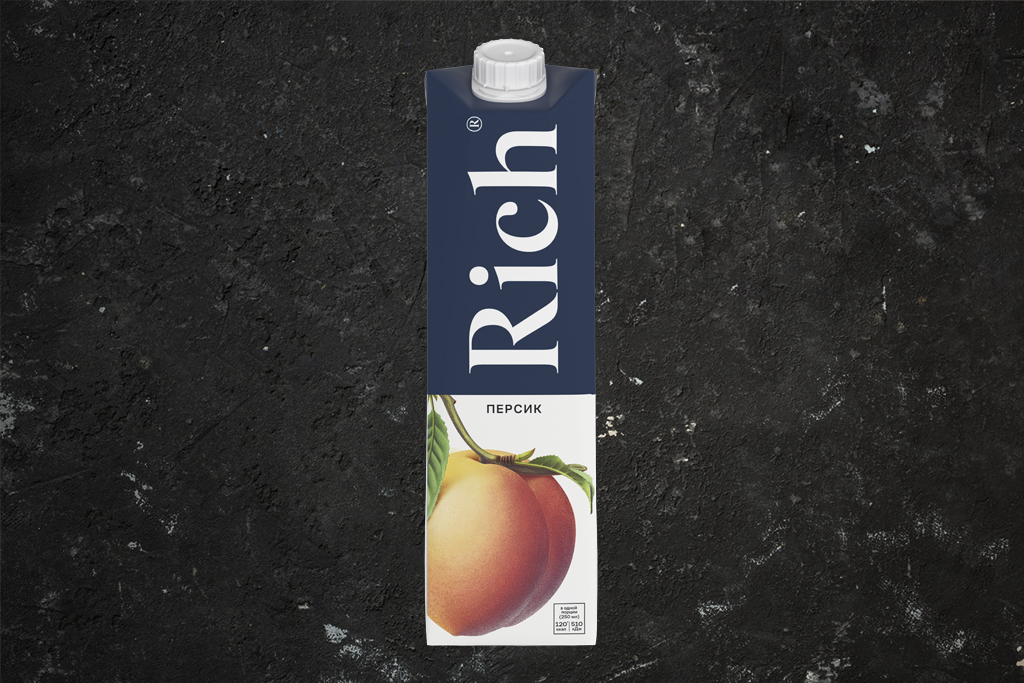 Сок Персиковый пакет. 1 л