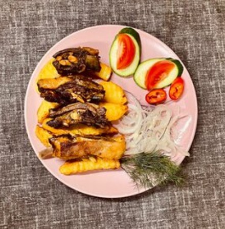 Казан-кебаб из баранины 