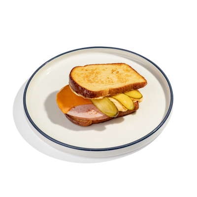 Бутерброд с докторской колбасой