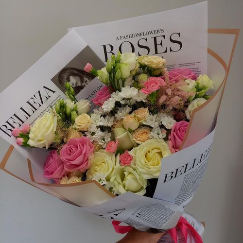 Авторский букет "свежий летний букет "