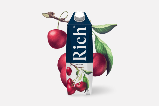 Сок Rich Вишня 1л