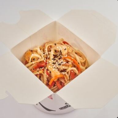 Лапша удон со свининой