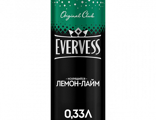 Evervess Искрящийся лемон-лайм 0,33 л