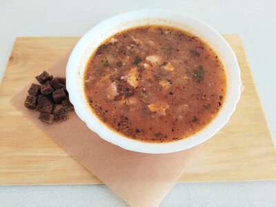 Супчик Харчо с курицей