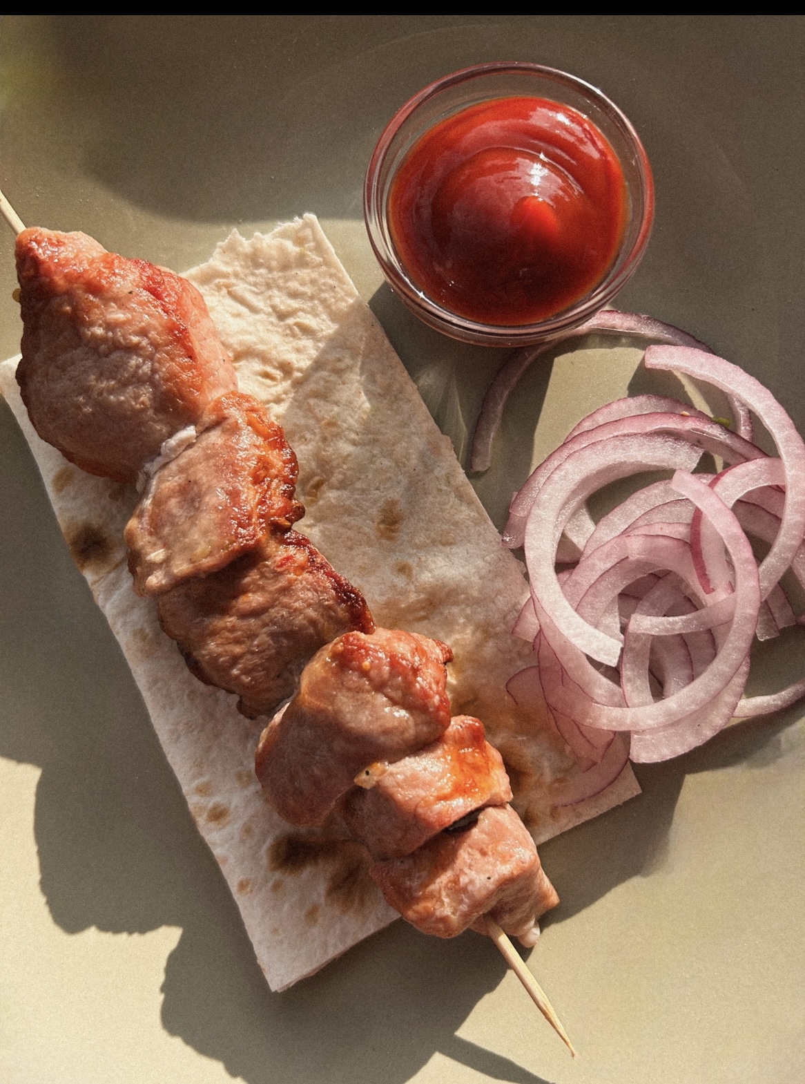 Шашлык из курицы