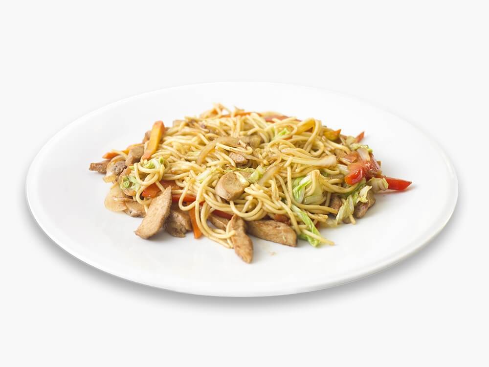 Китайская лапша с курицей