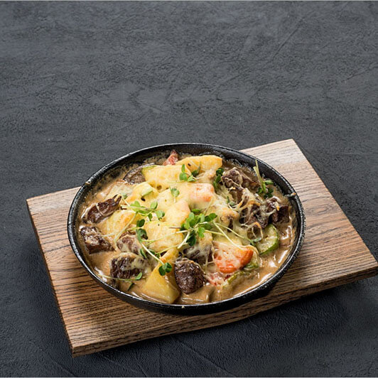 Томл. кусочки курицы с сезон.овощами