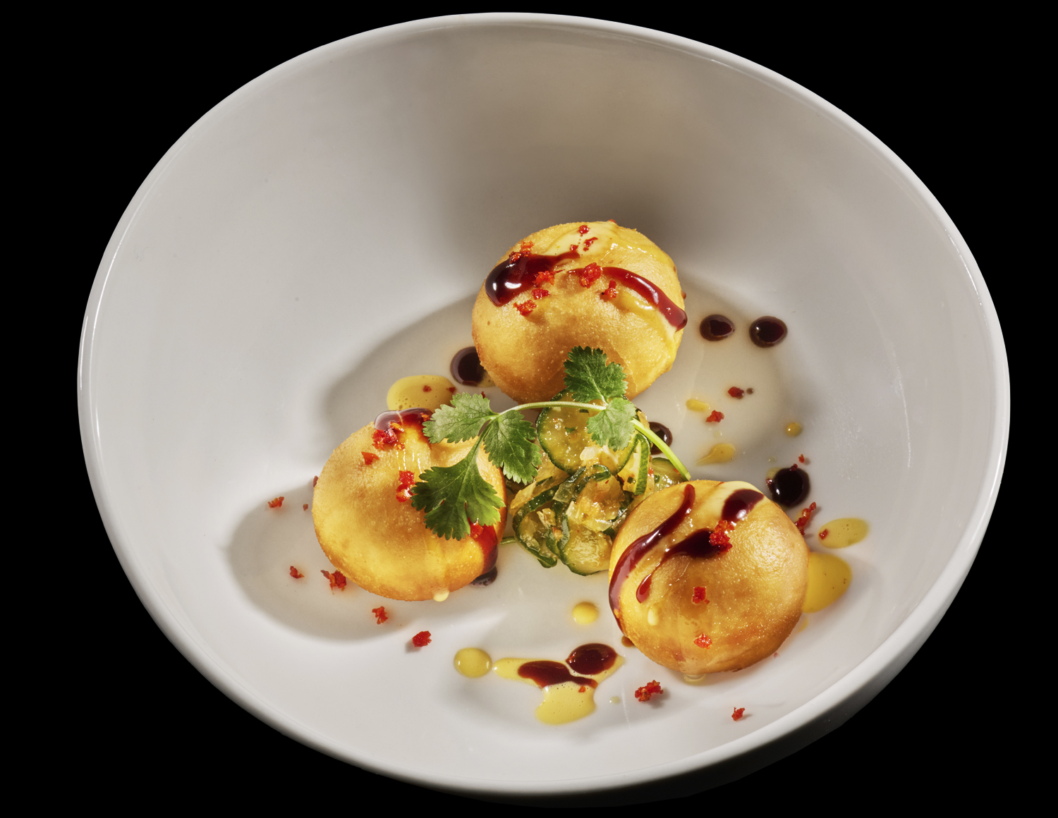 Японские пончики с угрем