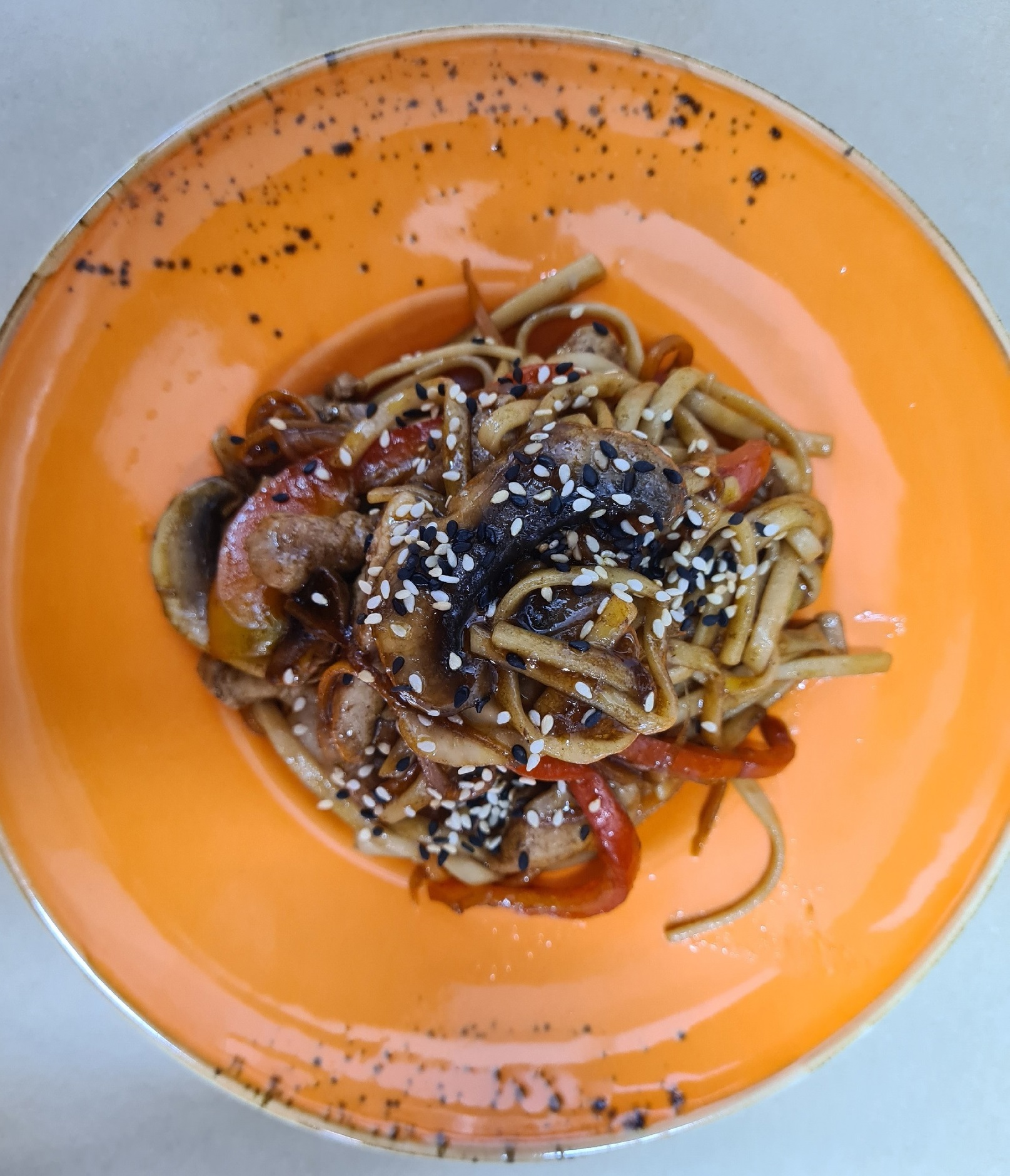 Wok с курицей