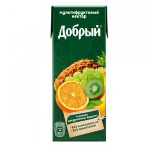 Сок Добрый Мультифрукт 0,2 л