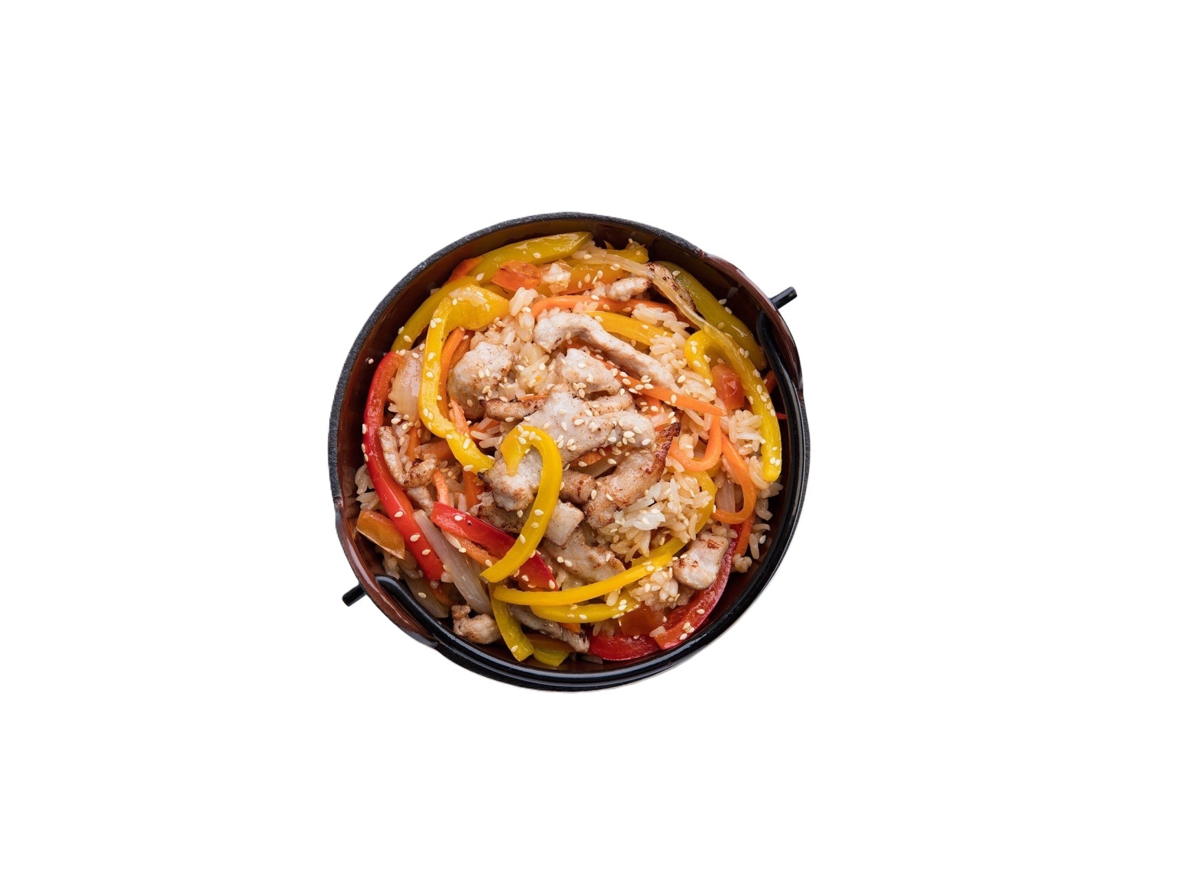 Тяхан со свининой