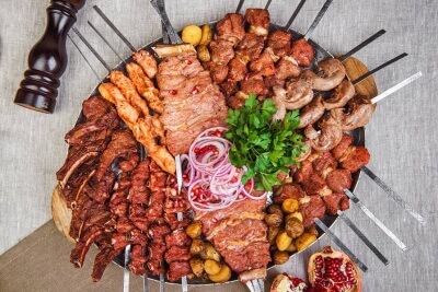 Ассорти из шашлыков