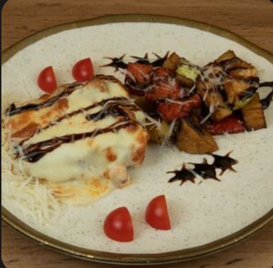 Куриное филе с овощами