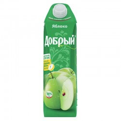 Сок добрый 1 л яблоко
