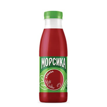 Морс "Клюква" 0,45л.