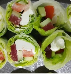 Ролл «Лайт» с кальмаром х/к 