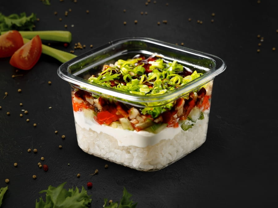 Трайфл с угрем