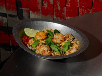 Пад тай с креветками