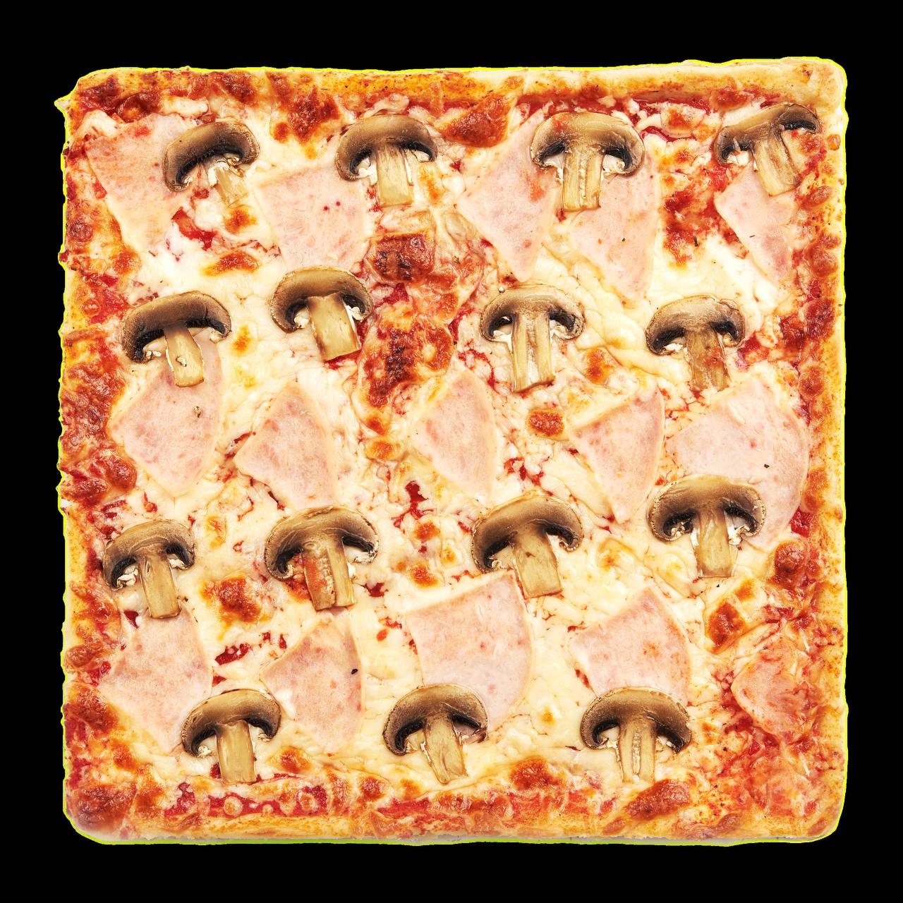 Пицца ветчина грибы 40 см