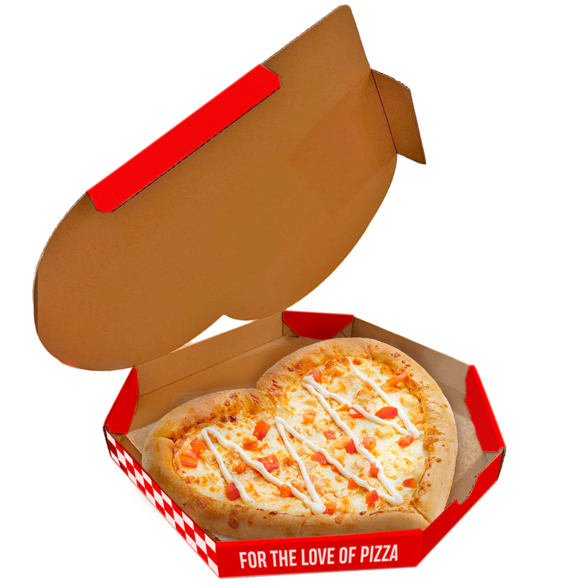 Пицца Цыпленок Ранч Сердце