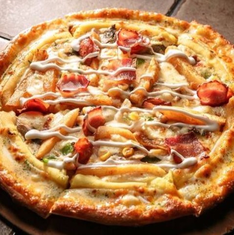 Пицца Гавайская с Ананасами