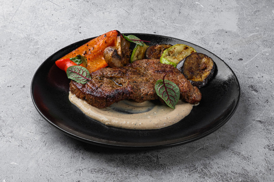 Стейк фермерской свинины