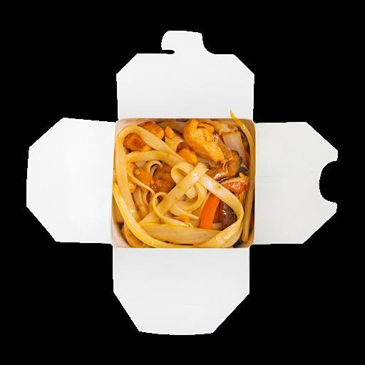 Вок Лосось с овощами