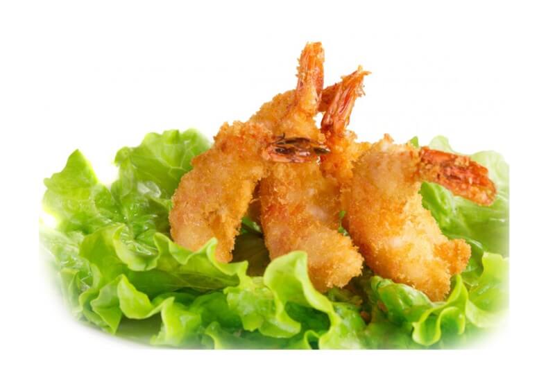 Креветки в кляре, 6 шт