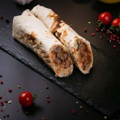 Шаверма с рубленой говядиной