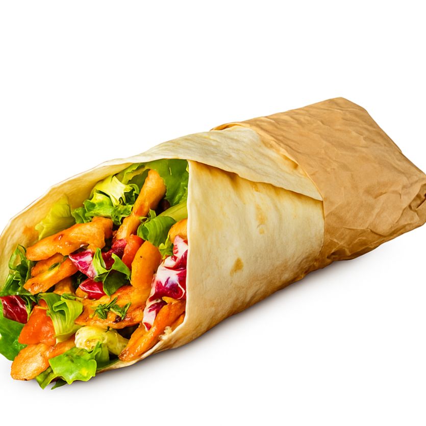 Шаурма по-братски с курицей